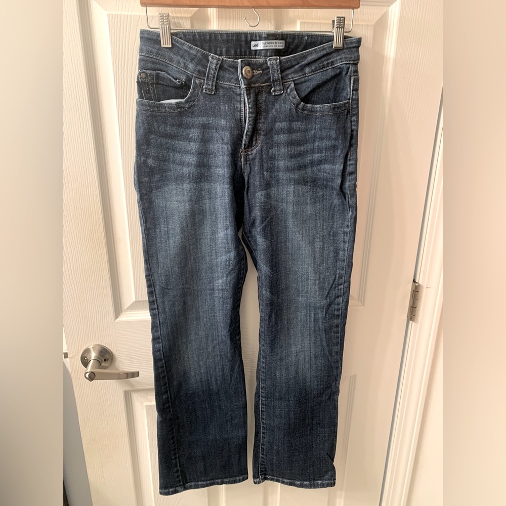 🔥5/$30 Lee Slender Secret Jeans 6S